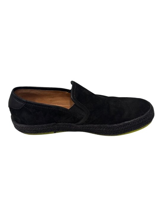 Donald J. Pliner Black Leather Espadrille Slip-On Loafers Men’s Size 9.5 Casual